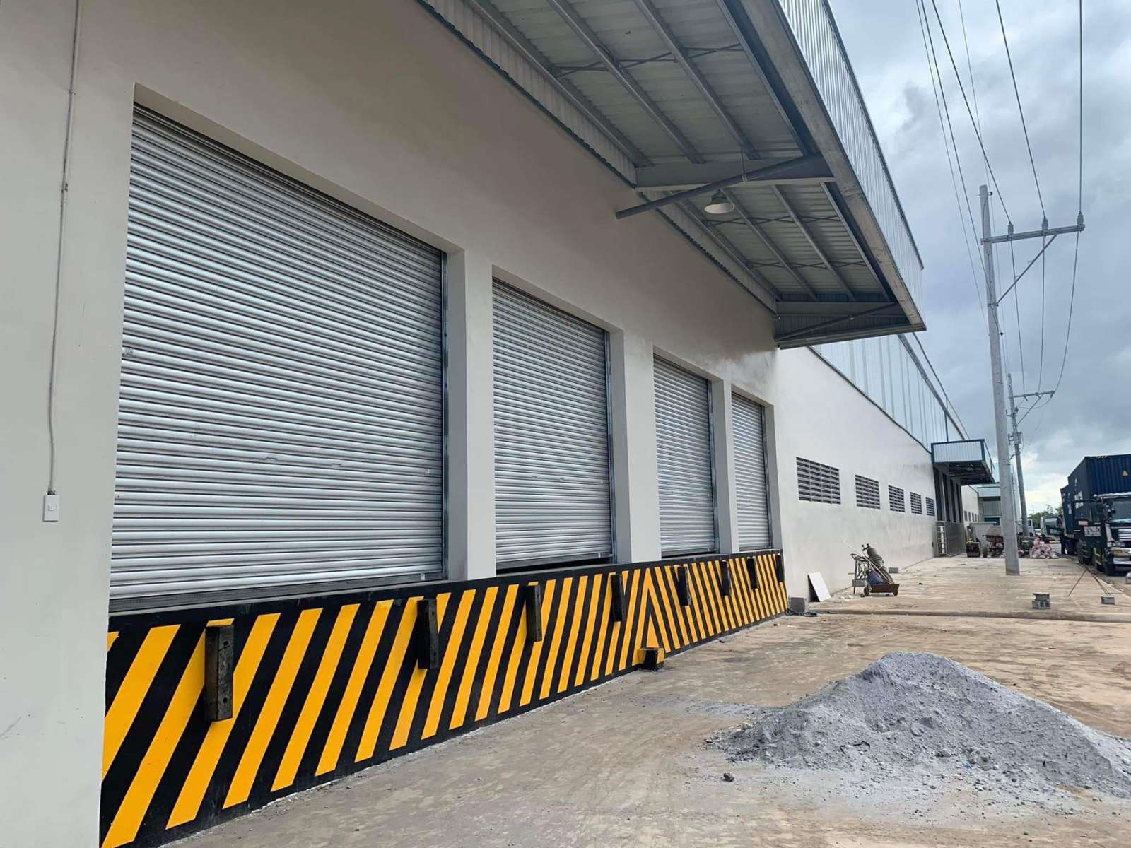 Brand New Warehouse W/ Loading Bay, Office, Parking Area in Industrial Park 